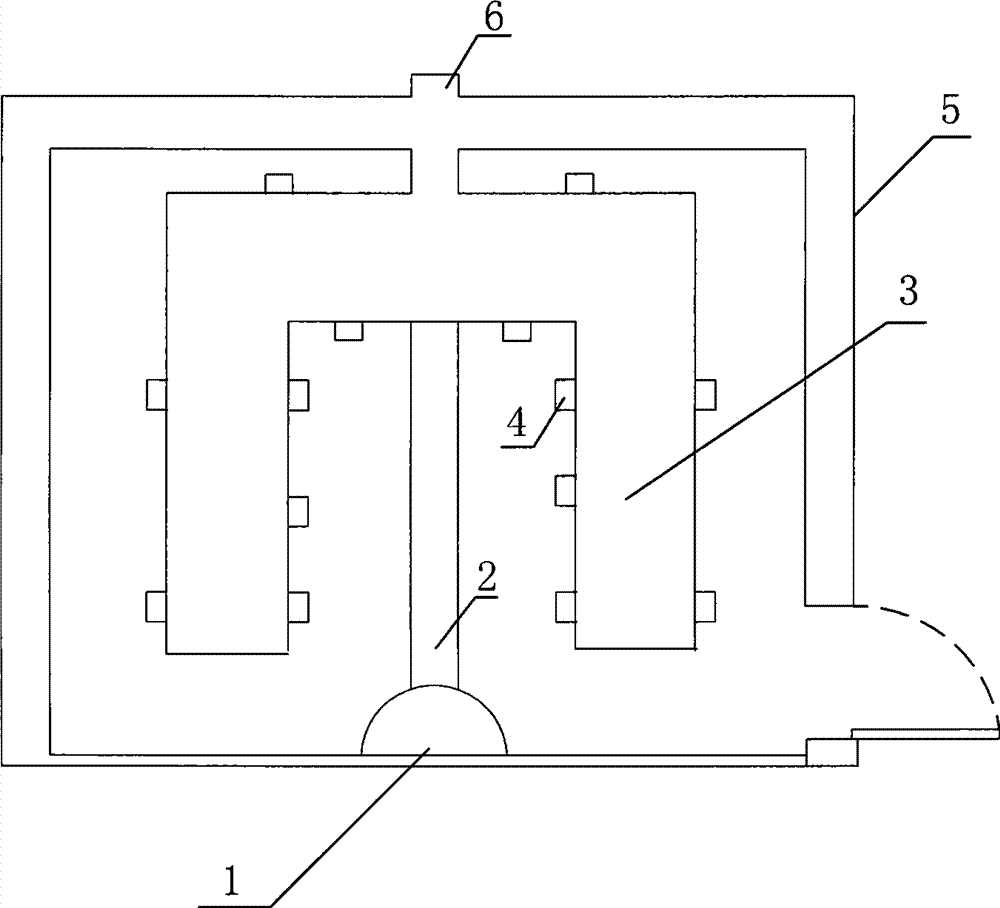 Method for baking tobacco leaf of intelligentized miniature compact tobacco flue-curing house