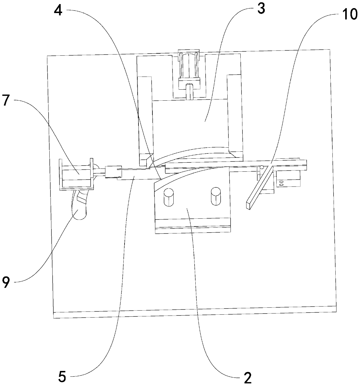 Bending equipment for automobile seal strip