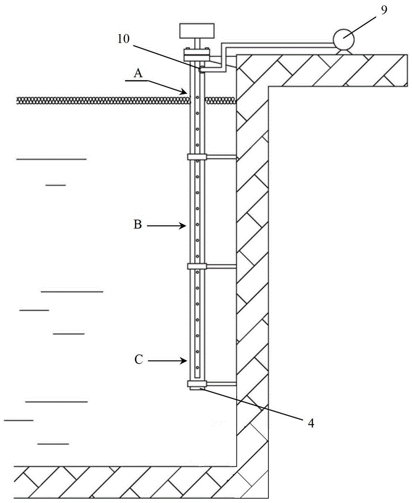 A method and system for continuously monitoring the state of a spent fuel pool