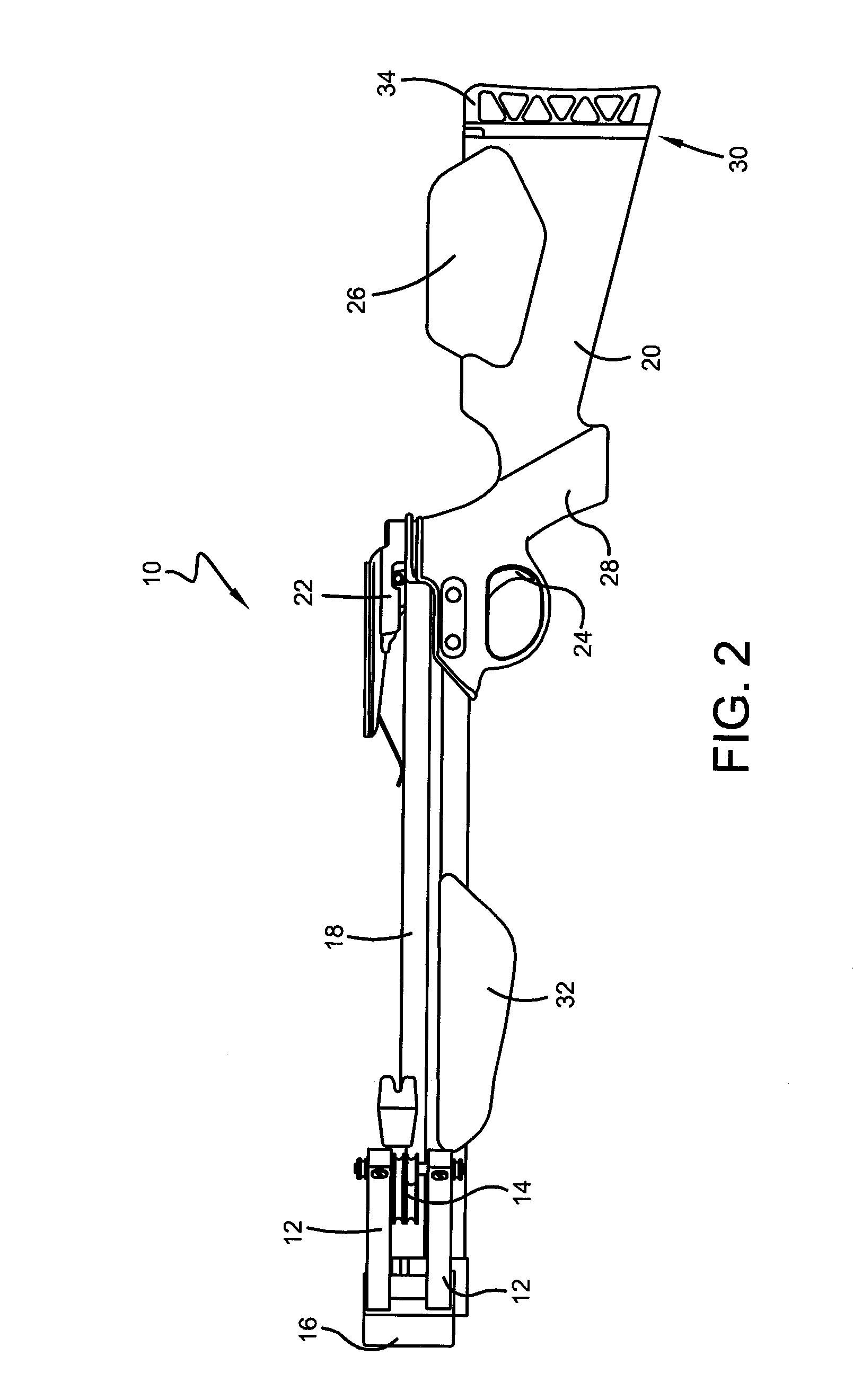 Crossbow and components attached by a sliding joint assembly