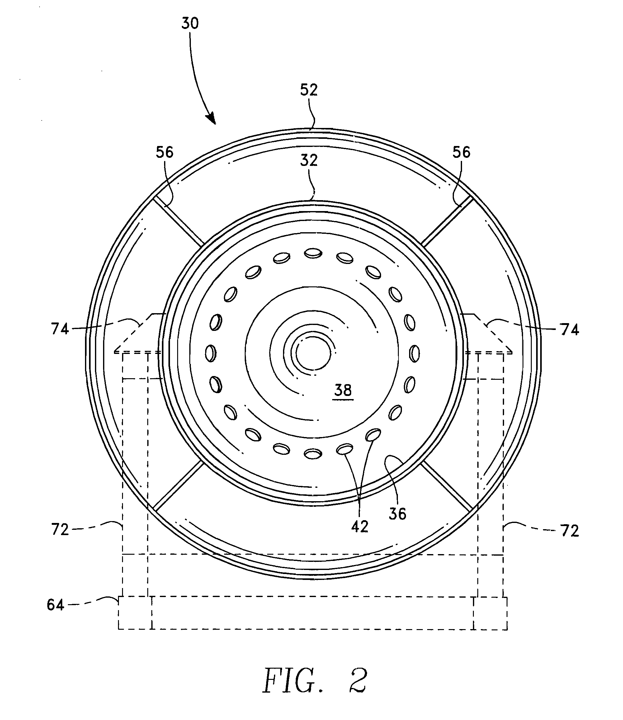 Noise attenuation device for reducing jet engine noise during testing