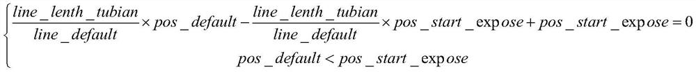 Simulation verification method for uniform charge transfer dynamic line period imaging