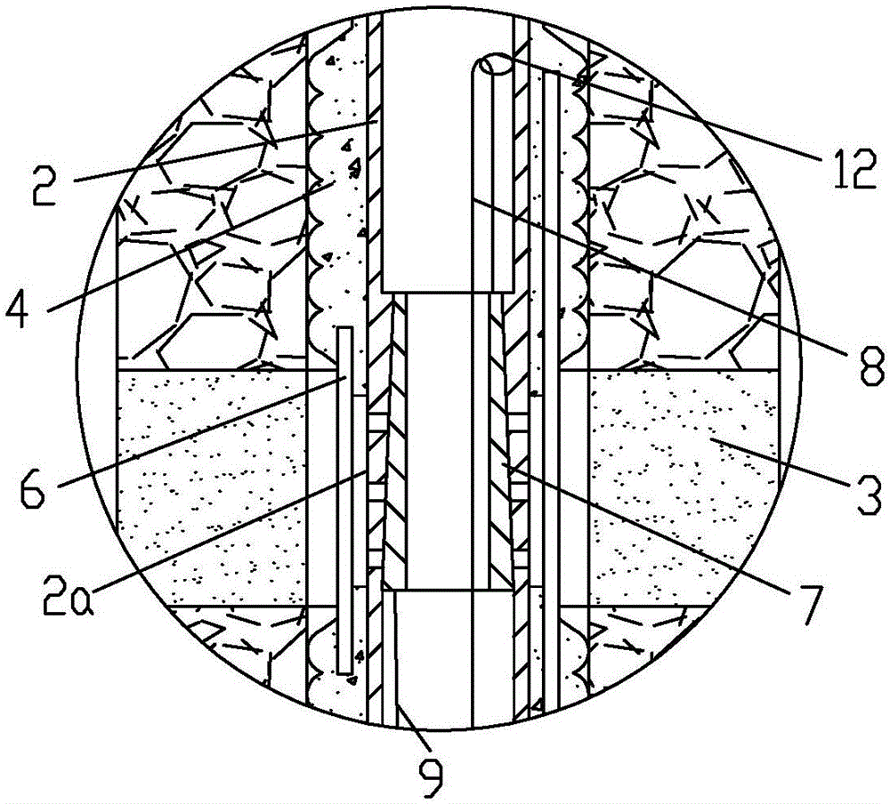 Multi-coal-seam slide sleeve isolating and separate layer fracturing device and multi-coal-seam slide sleeve isolating and separate layer fracturing method