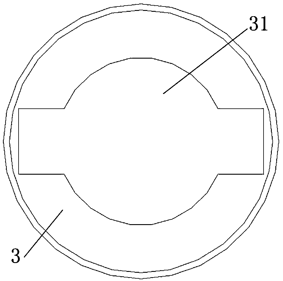 Broadband high-reliability coaxial-suspended coplanar waveguide transferring device