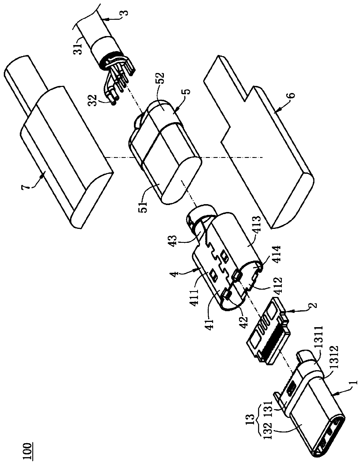 Manufacturing method of cable connector assembly