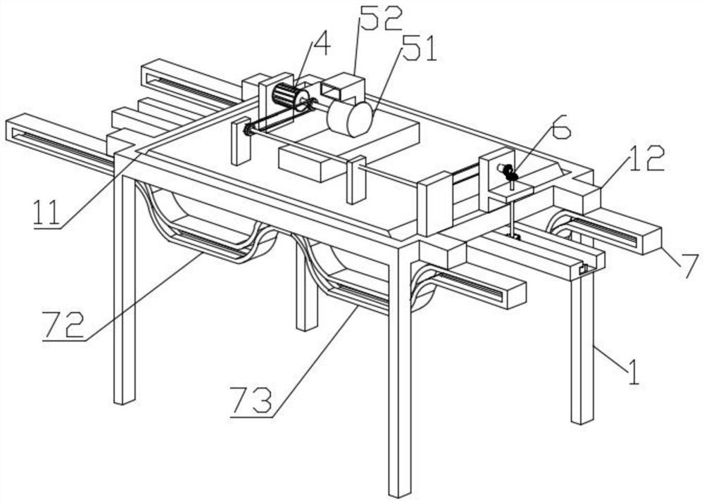 Casting cooling device for stainless steel pipe cast steel machining