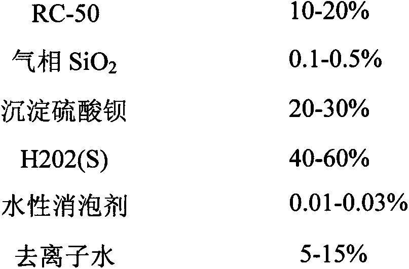 Rust transfer agent and preparation method thereof