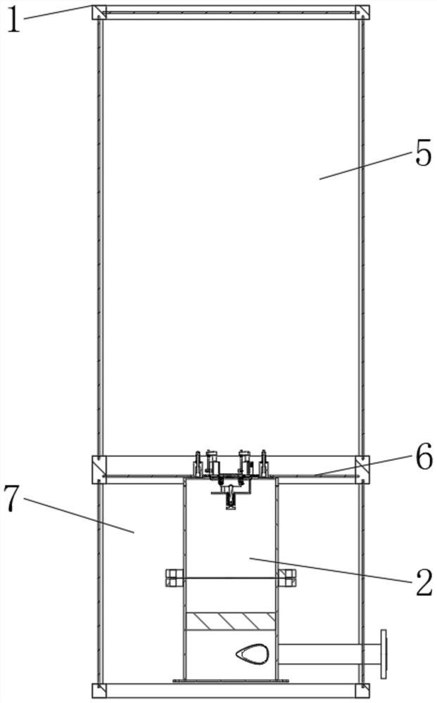 Tool for measuring air flow of swirler of combustion chamber of gas turbine