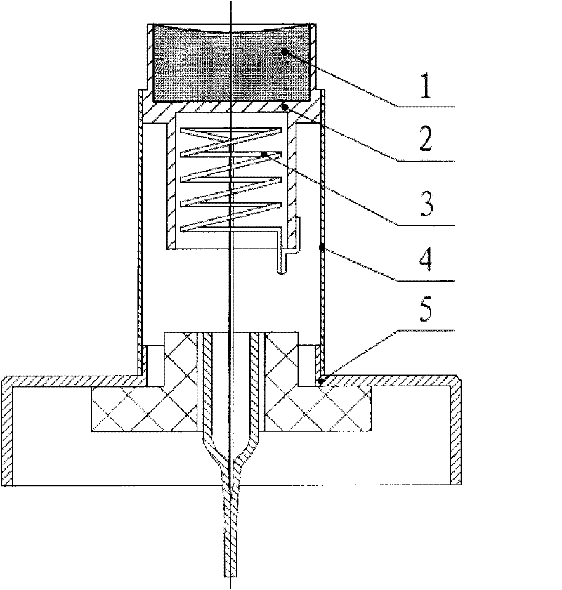 Structure for improving heating efficiency of cathode heater assembly and preparation method thereof
