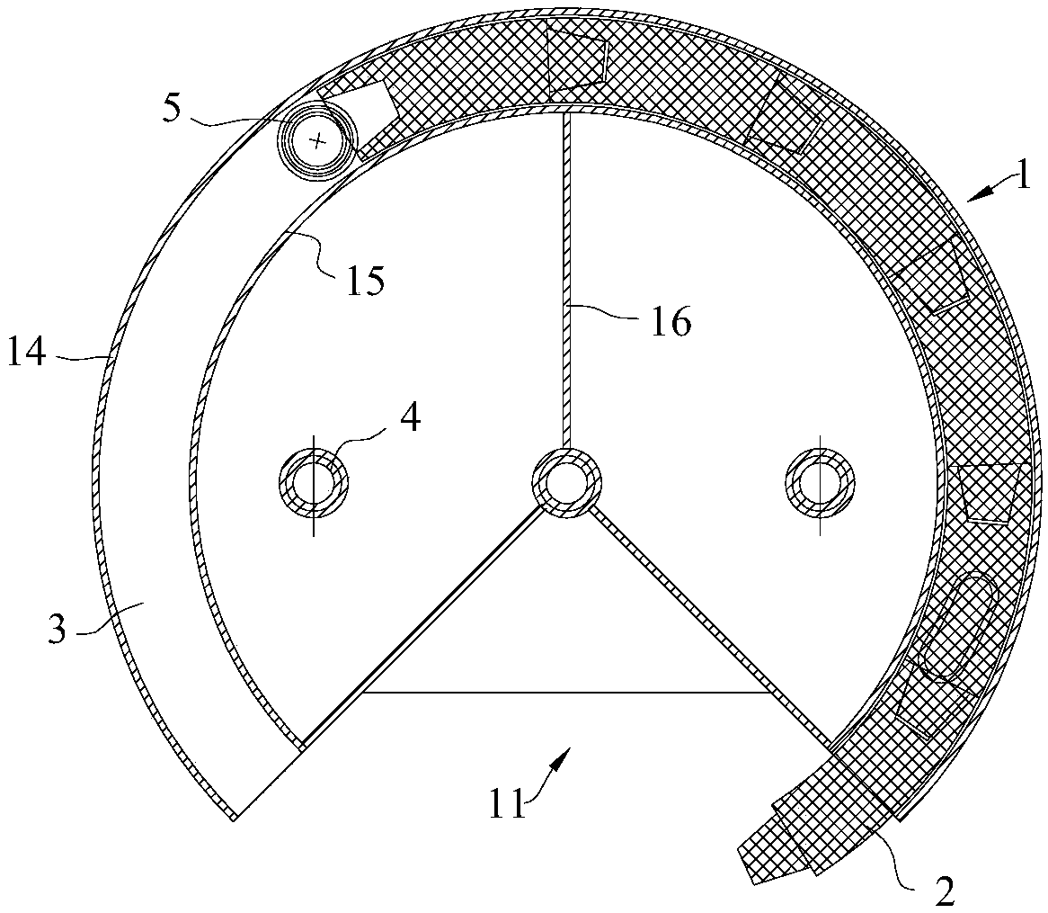 A circular dry wheel-rail lubrication system