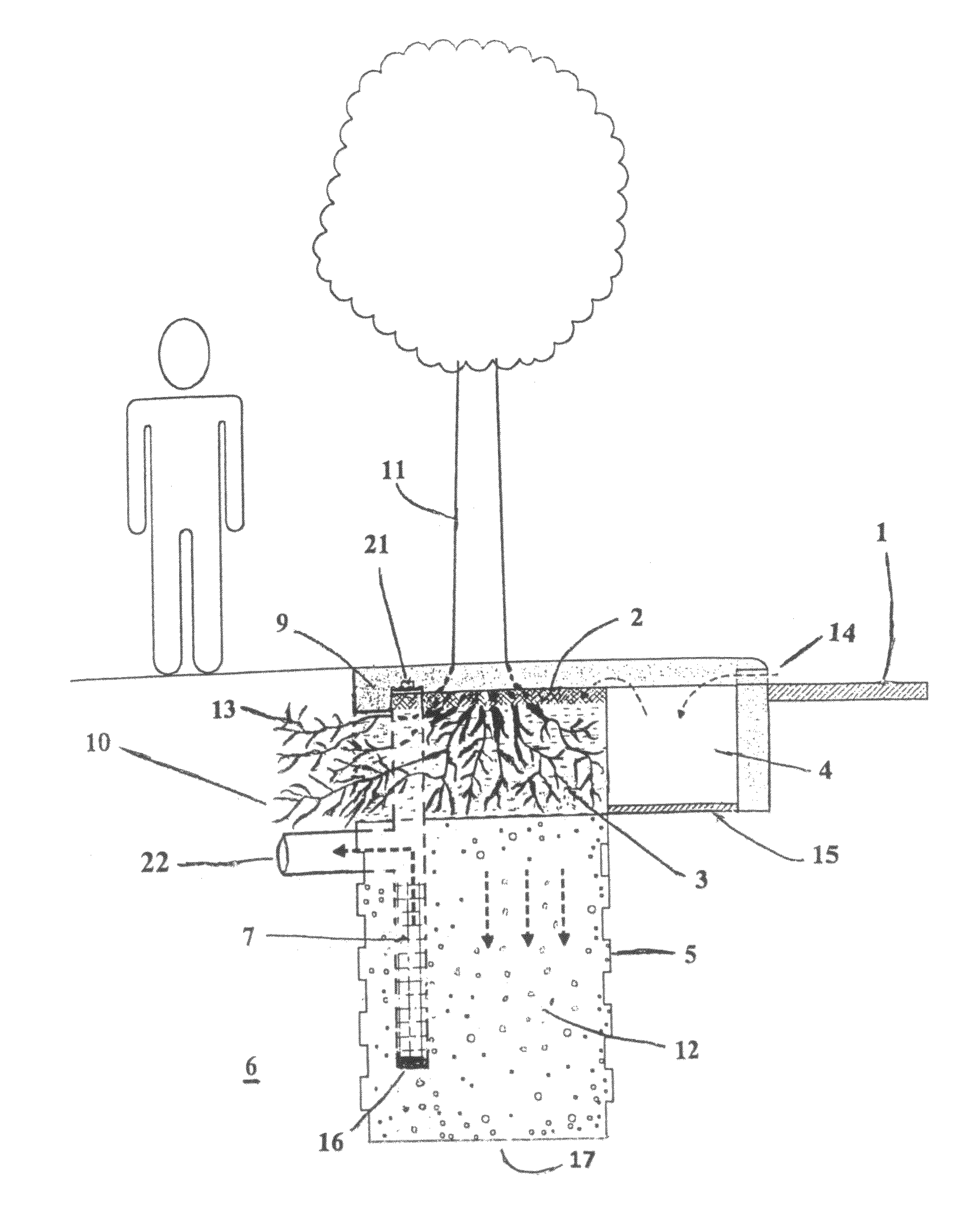 Stormwater filtration system and method with pretreatment capability