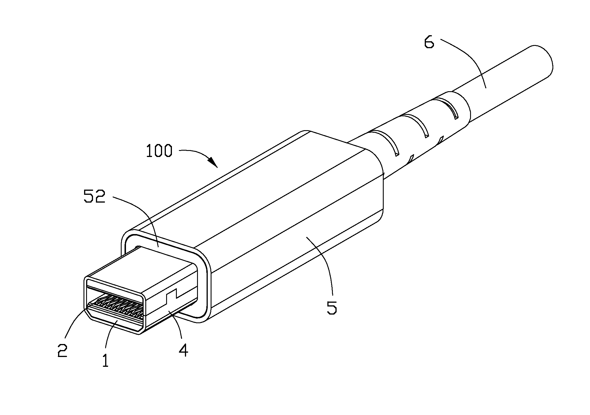 Cable assembly with electrical-optical hybrid cable