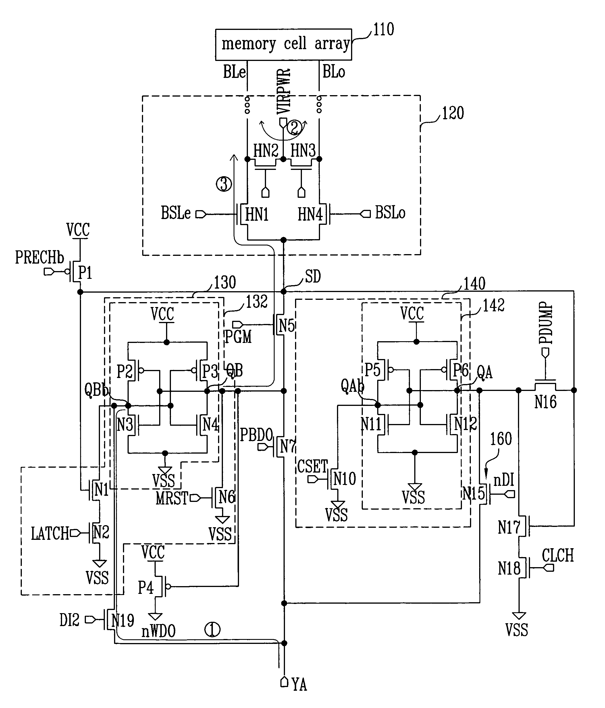 Page buffer having dual register, semiconductor memory device having the same, and program method thereof