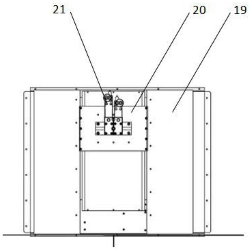 Intelligent ballistic automatic machining center for cone mirror part