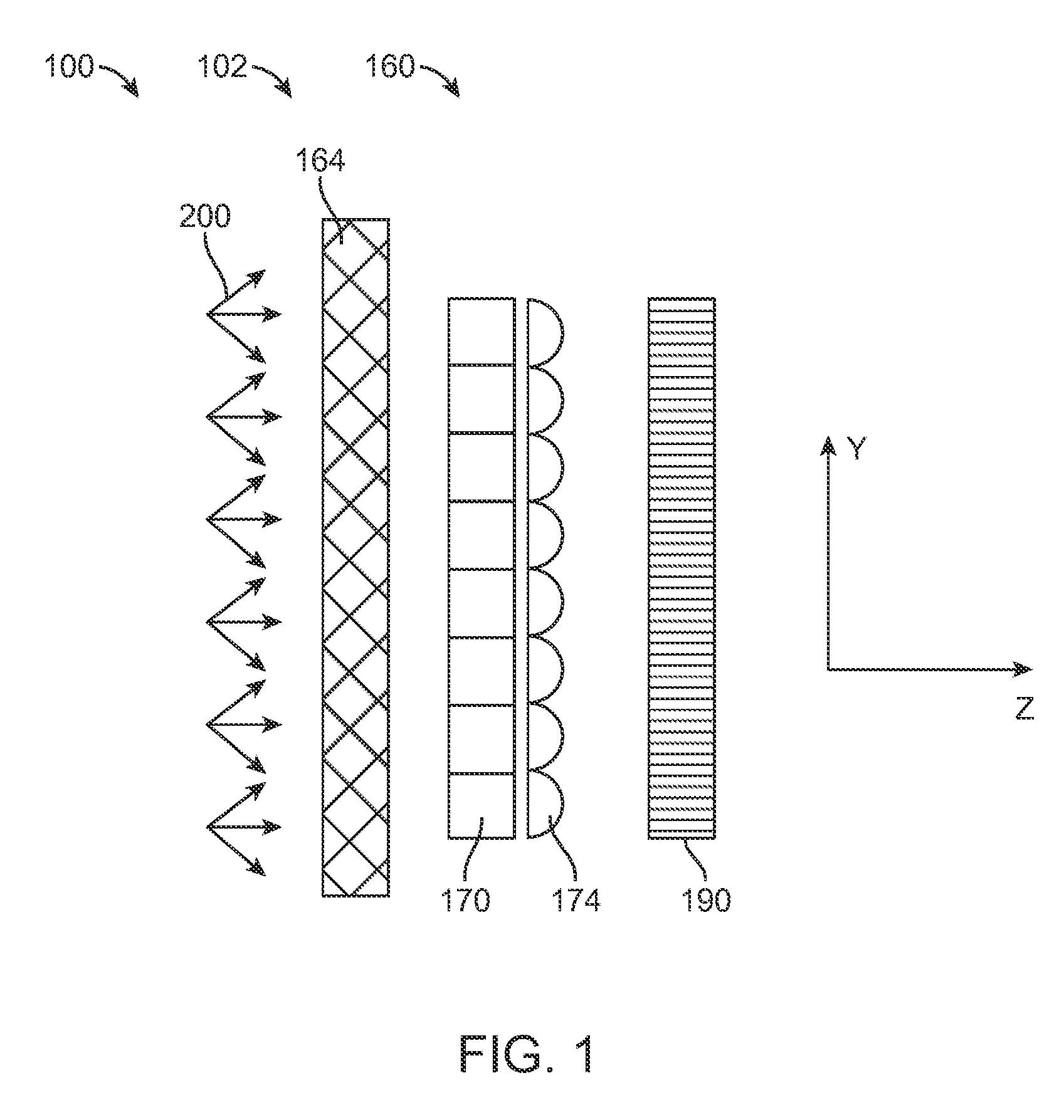 Spectrometry system with diffuser