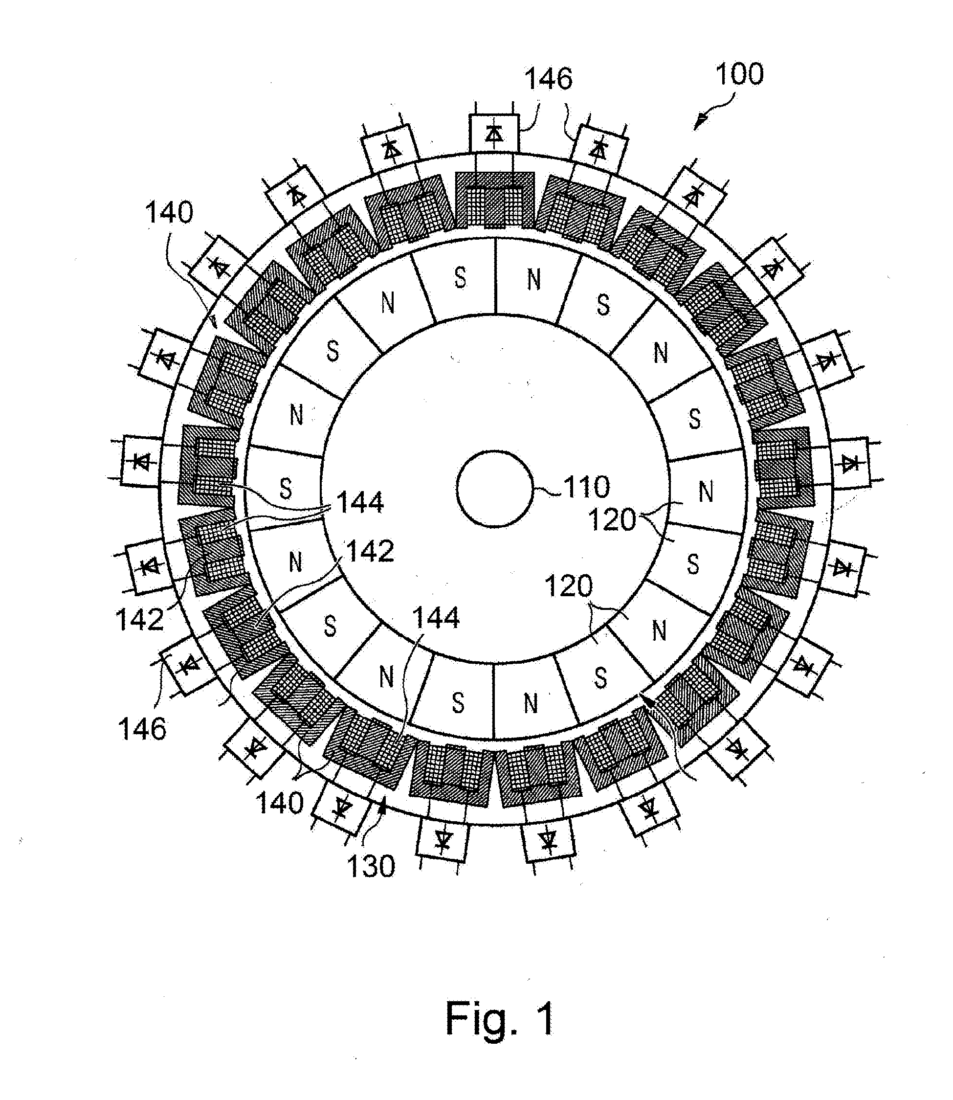Magnetostatic Voltage/Current Limiting System for Wind Turbine Generator Comprising the Same