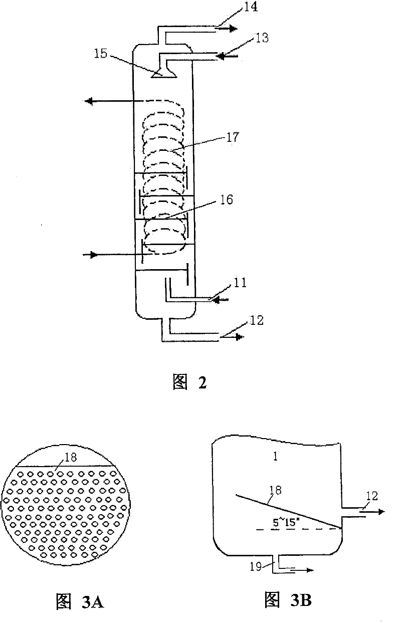 Method and device for low pressure treatment of coal coking gas
