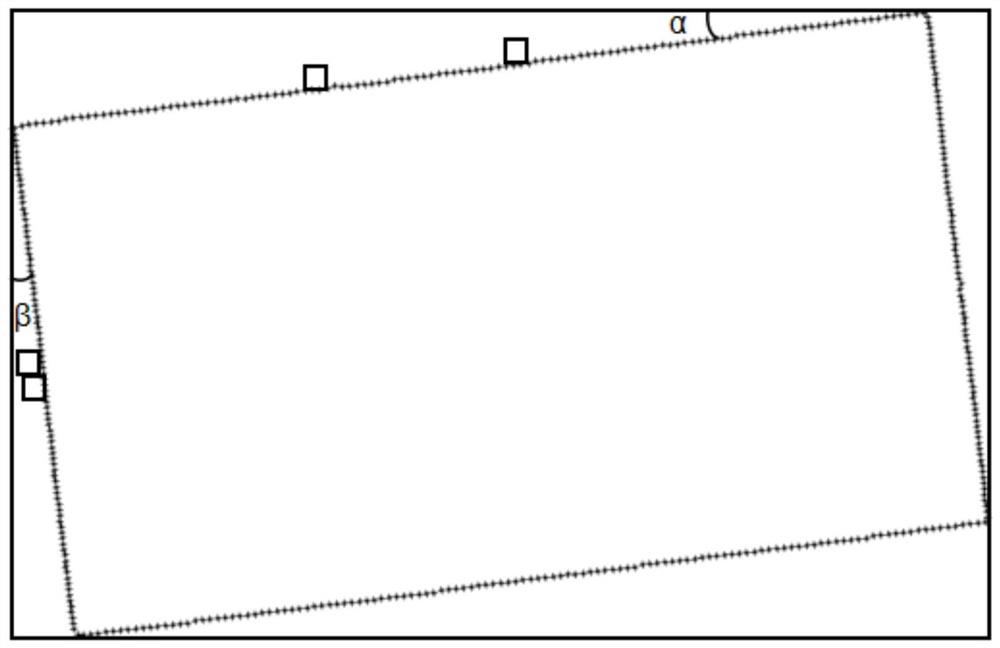 A method and device for determining a fitting boundary