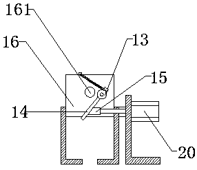 A screening mechanism for jujube processing