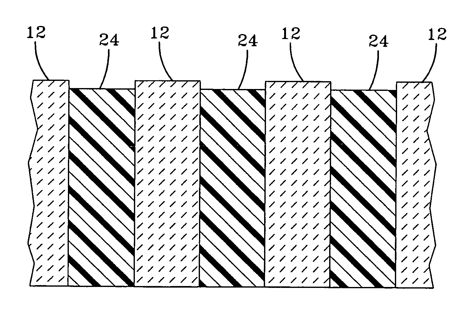 Process for plating a piezoelectric composite