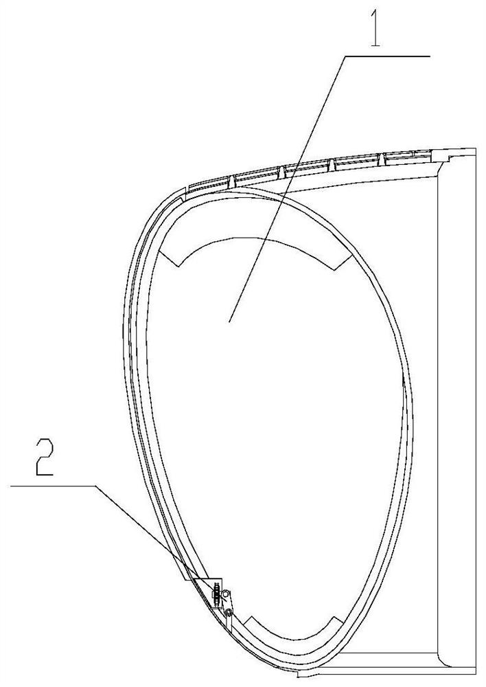 Air guide device and air conditioner