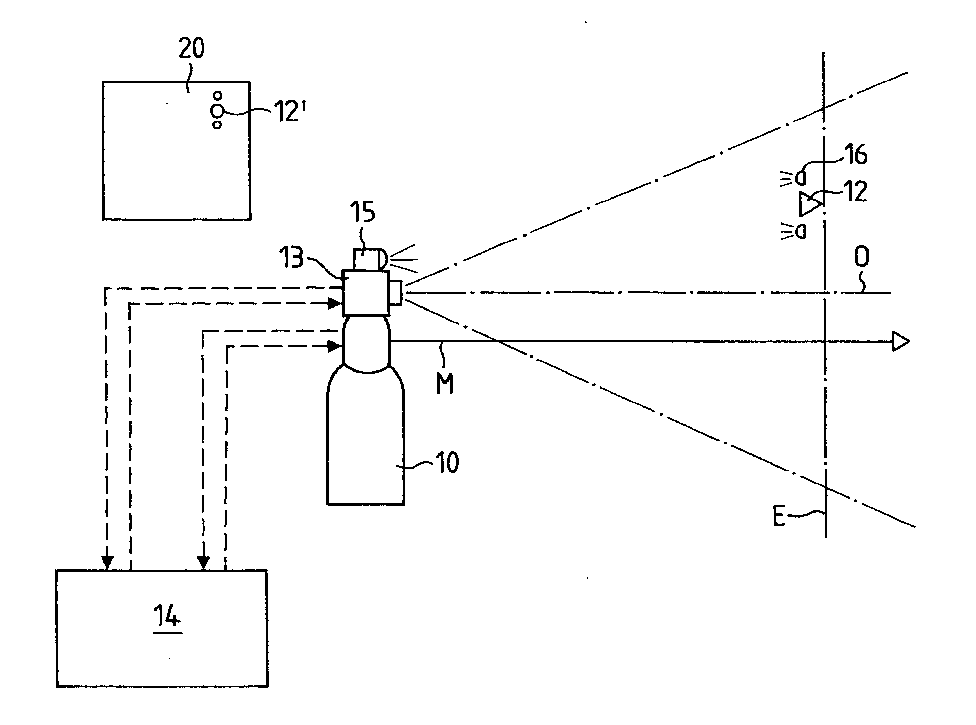 Tracking method and measuring system comprising a laser tracker
