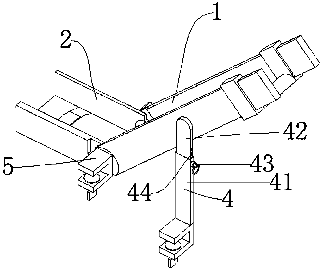 Shank fixing device for puncture operation