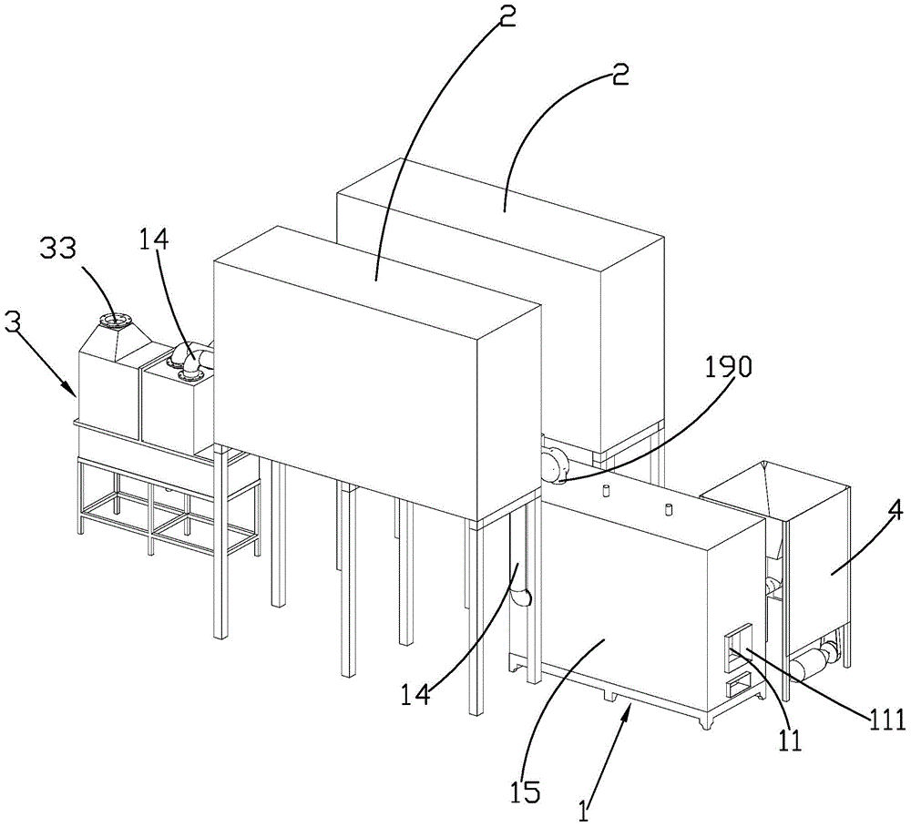 Multifunctional burner for biomass combustion