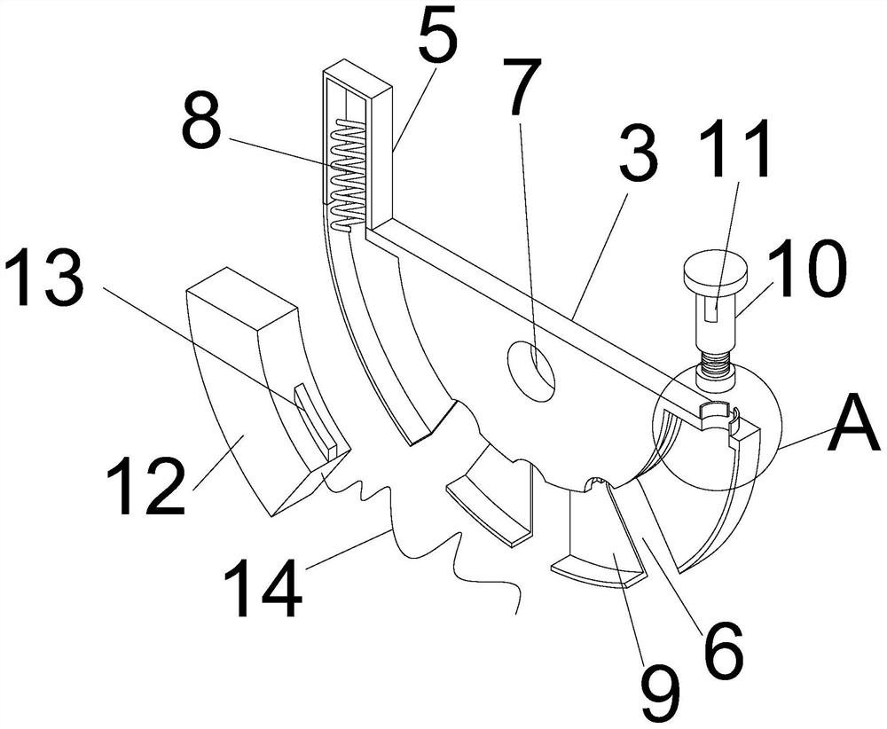 A blood vessel suturing device