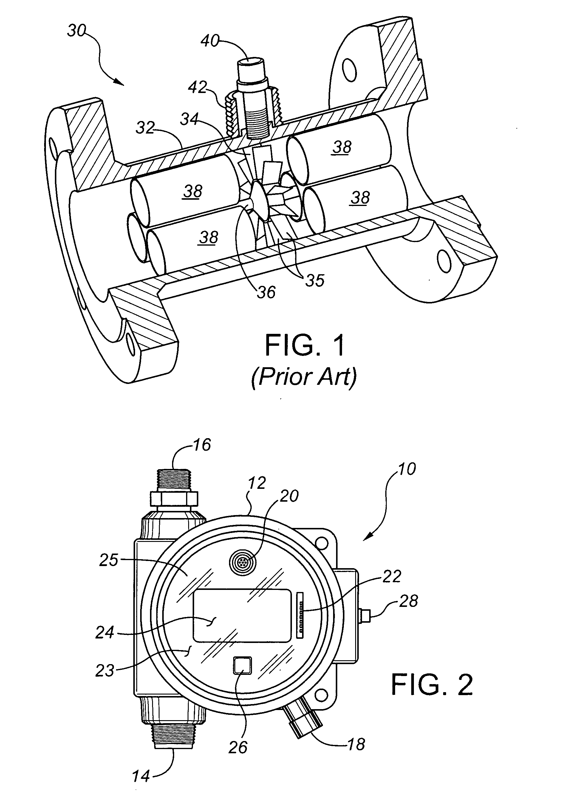 Electronic gas flow measurement and recording device