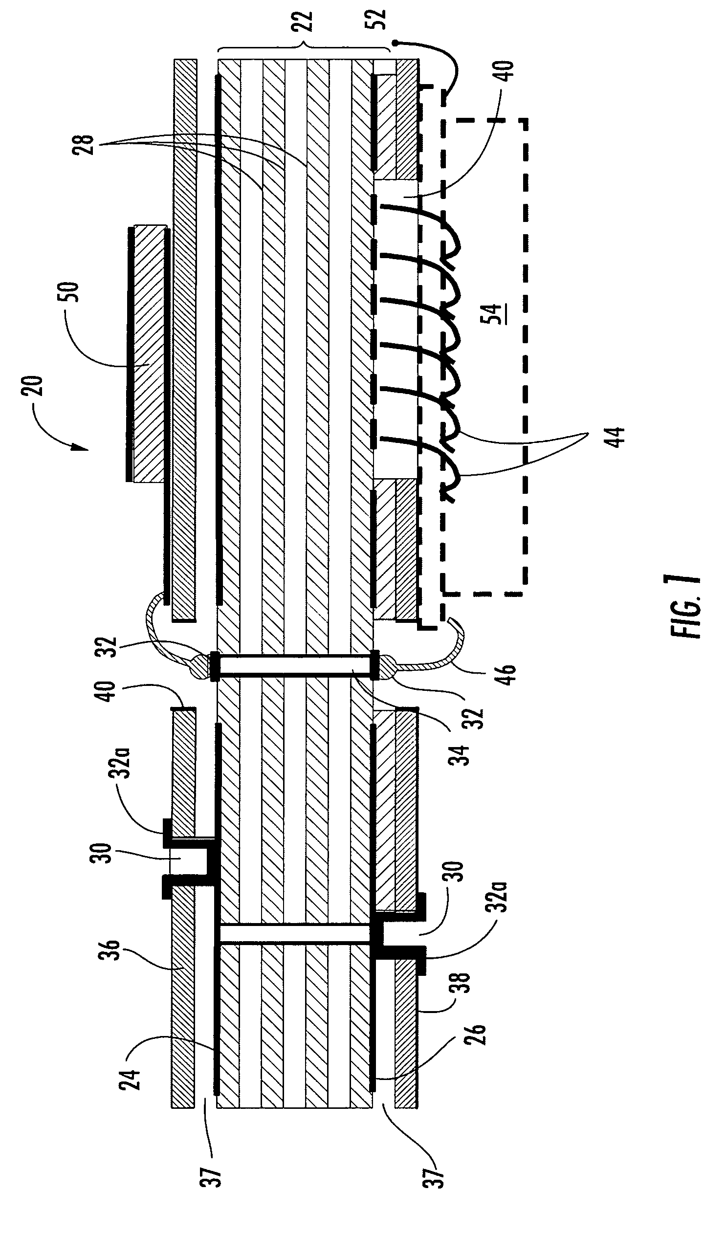 Printed wiring board with enhanced structural integrity