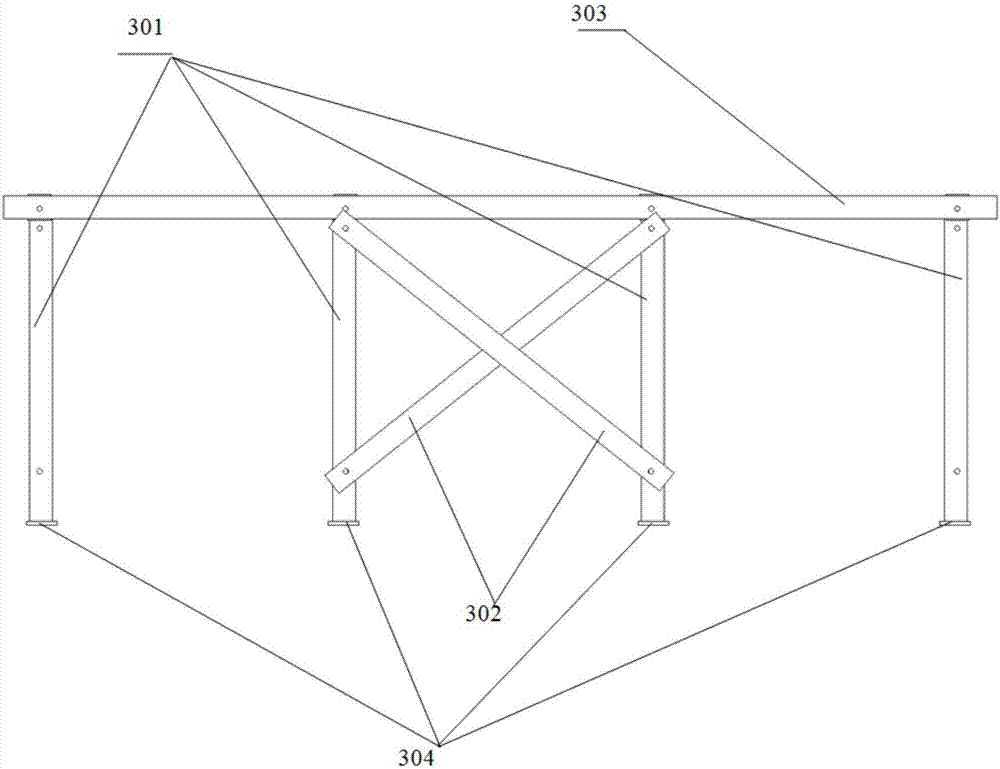 High-flatness load-bearing ground rail