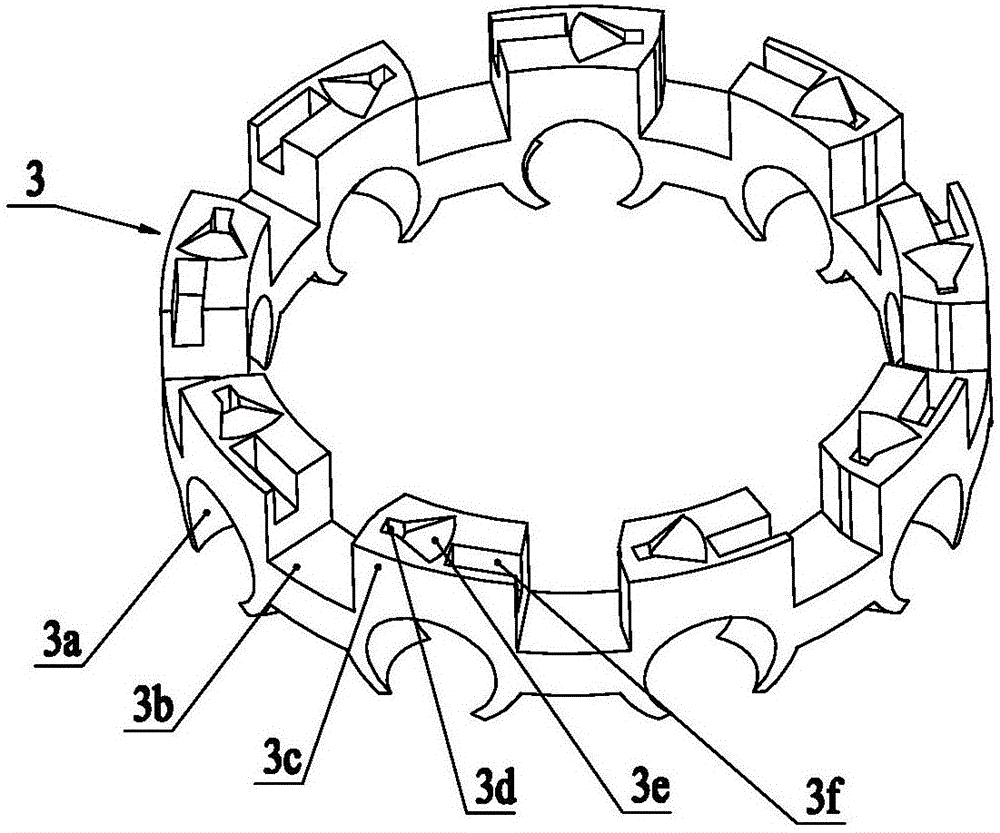 Reverse stop bearings with self-aligning snap-fit ​​bearing retainers