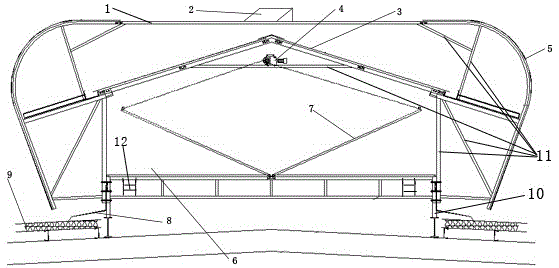 Roof ventilation device capable of automatically purifying air