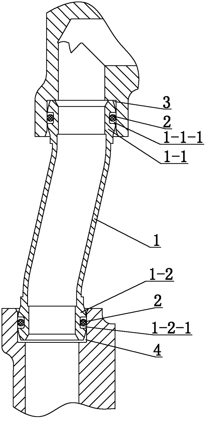 Plugin pipeline mounting structure