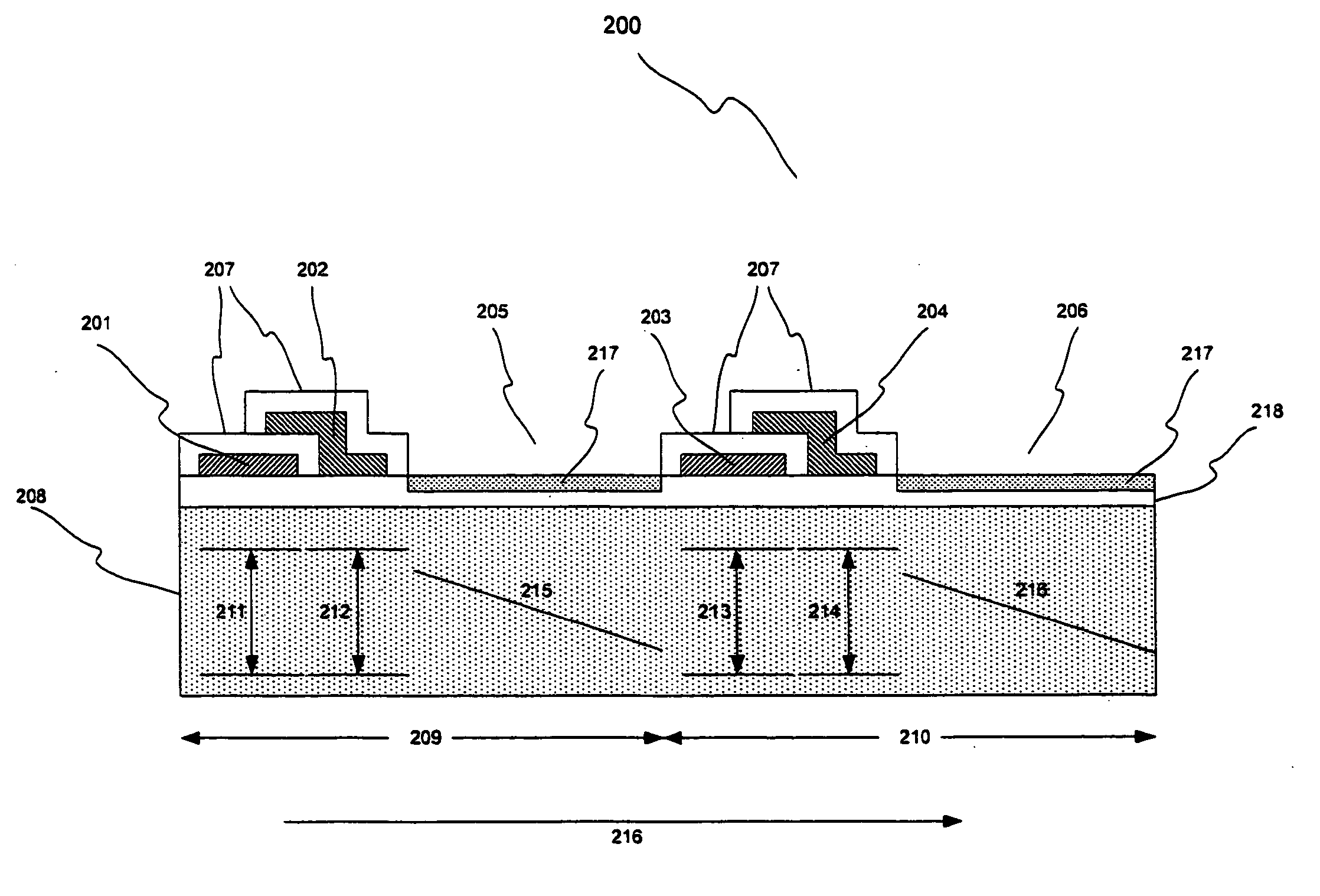 Charge coupled device with high quantum efficiency