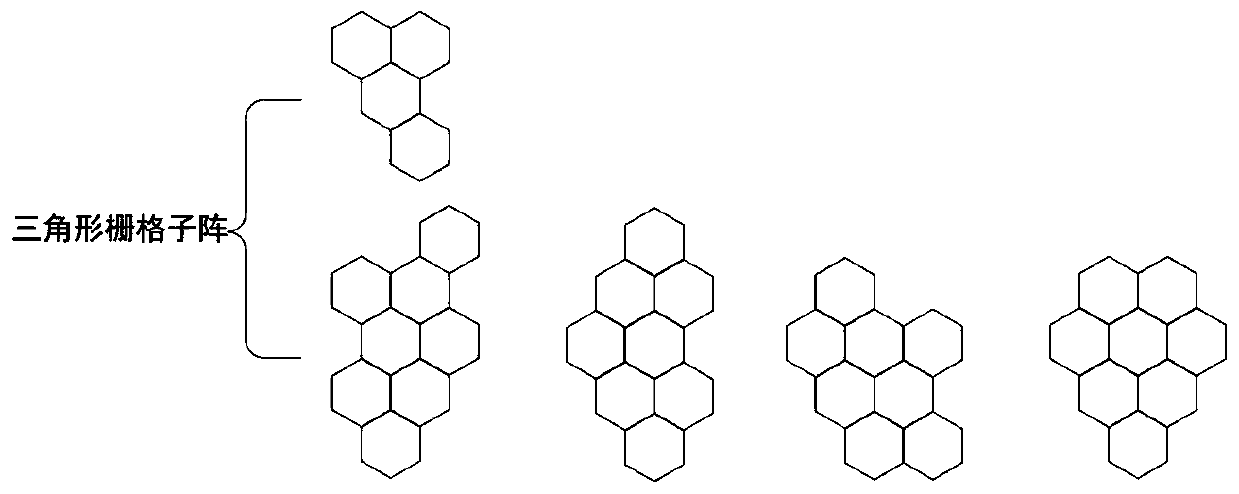 Optimal design method of multi-connected domino irregular sub-array plane