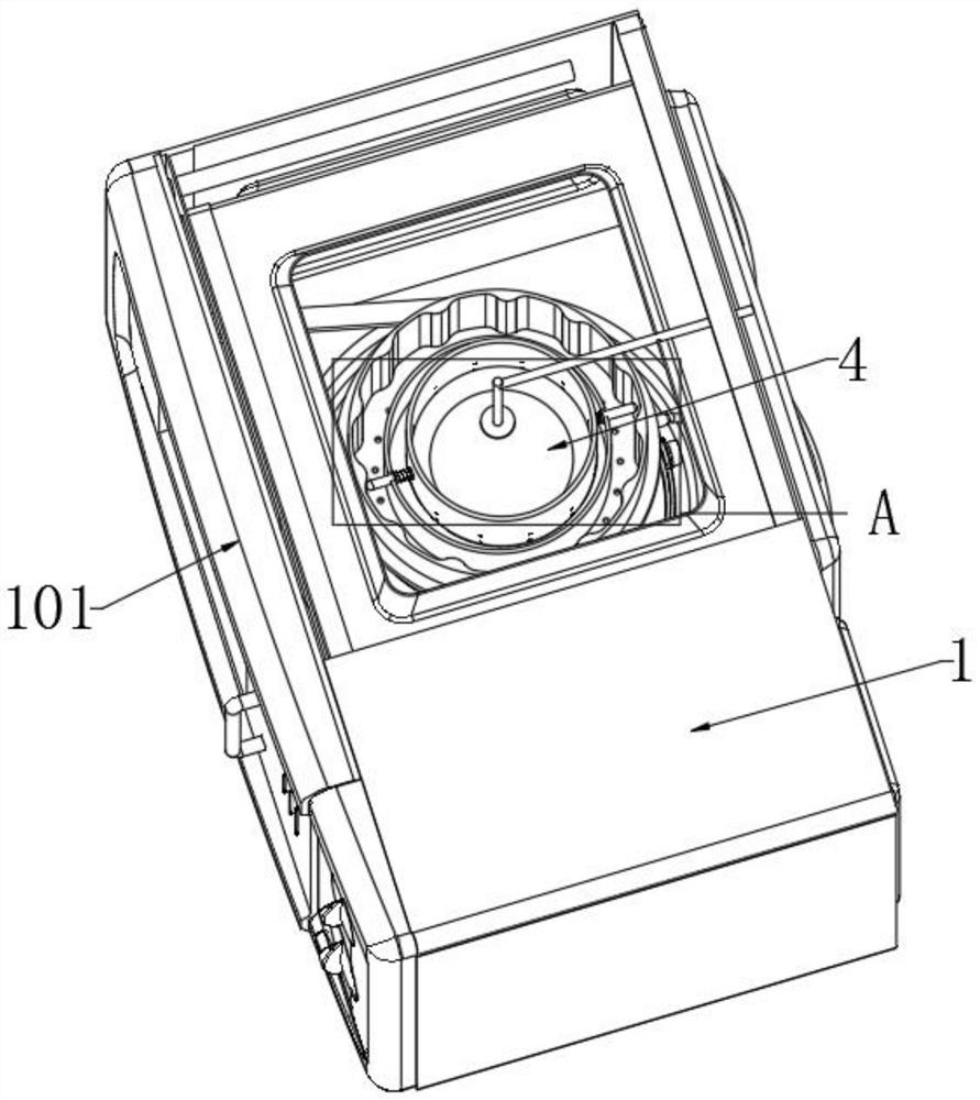 Microwave processing device for traditional Chinese medicine decoction pieces