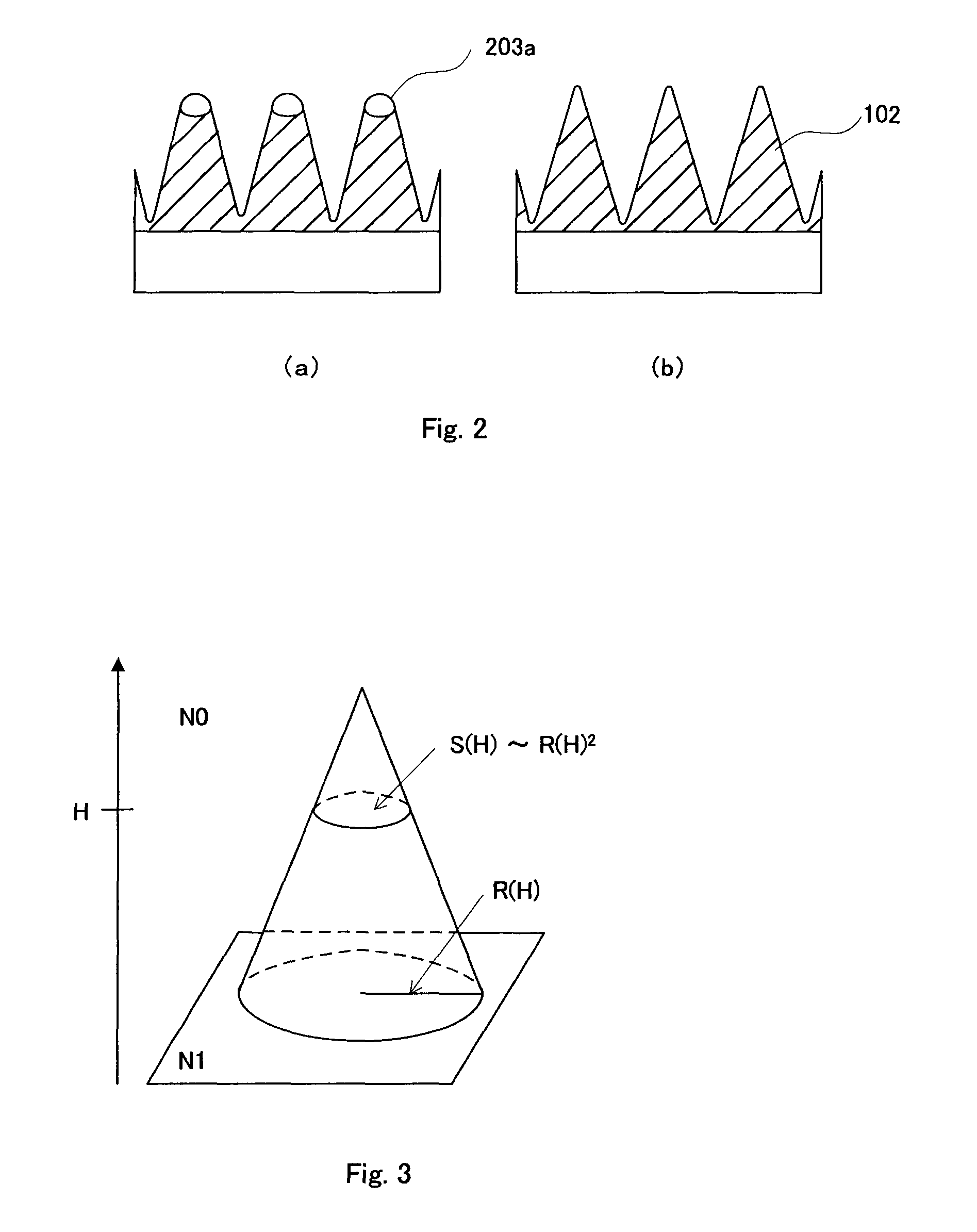 Antireflection structure formation method and antireflection structure