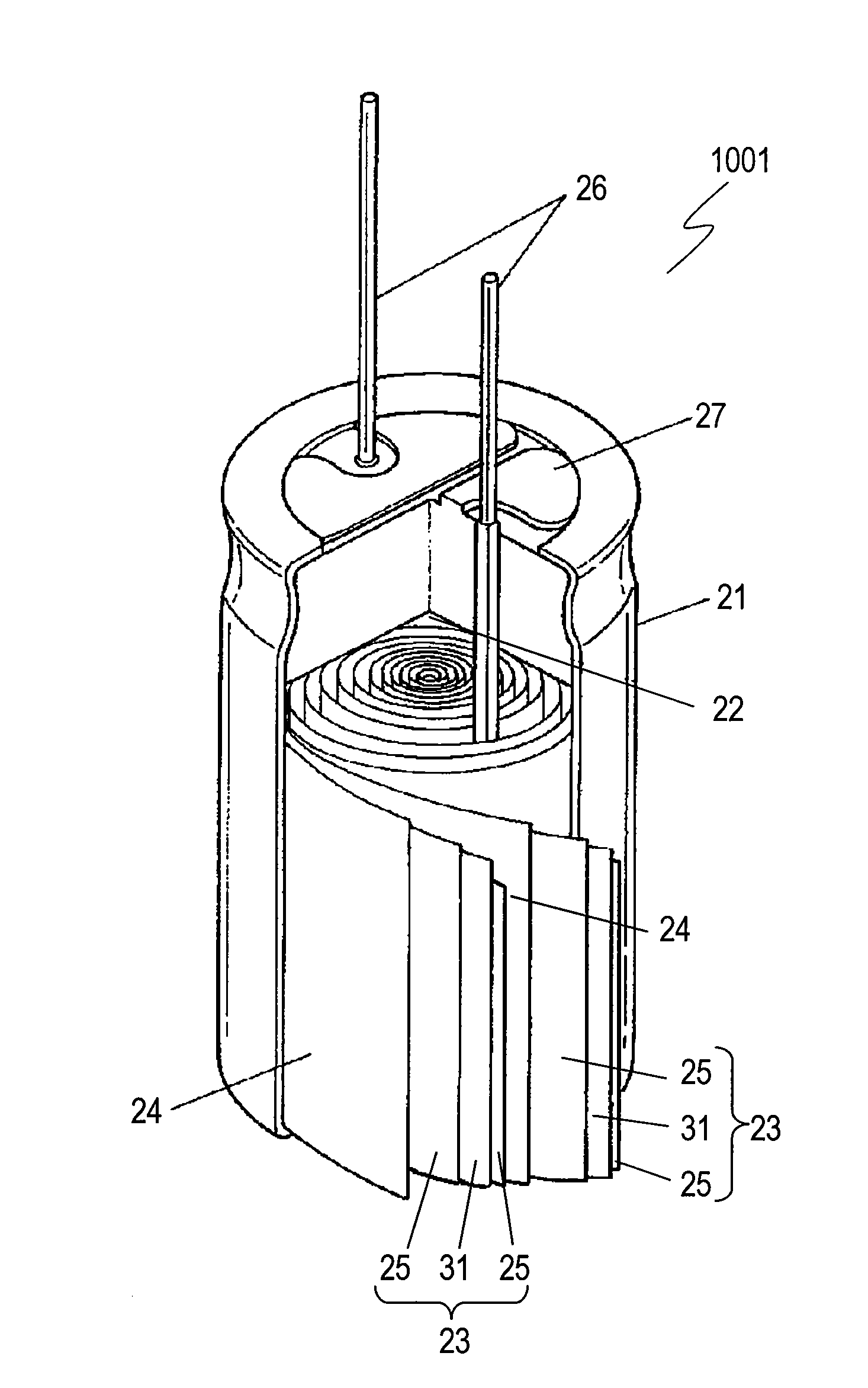 Electric double layer capacitor