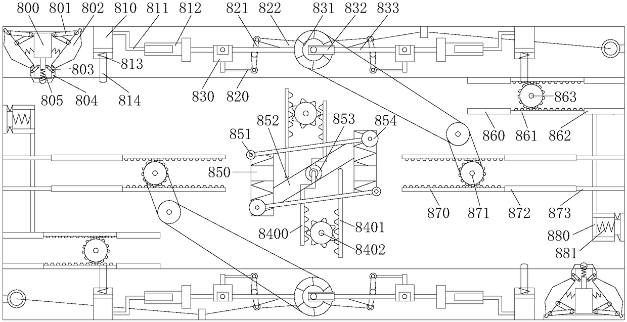 Clamping mechanism suitable for pipeline transportation