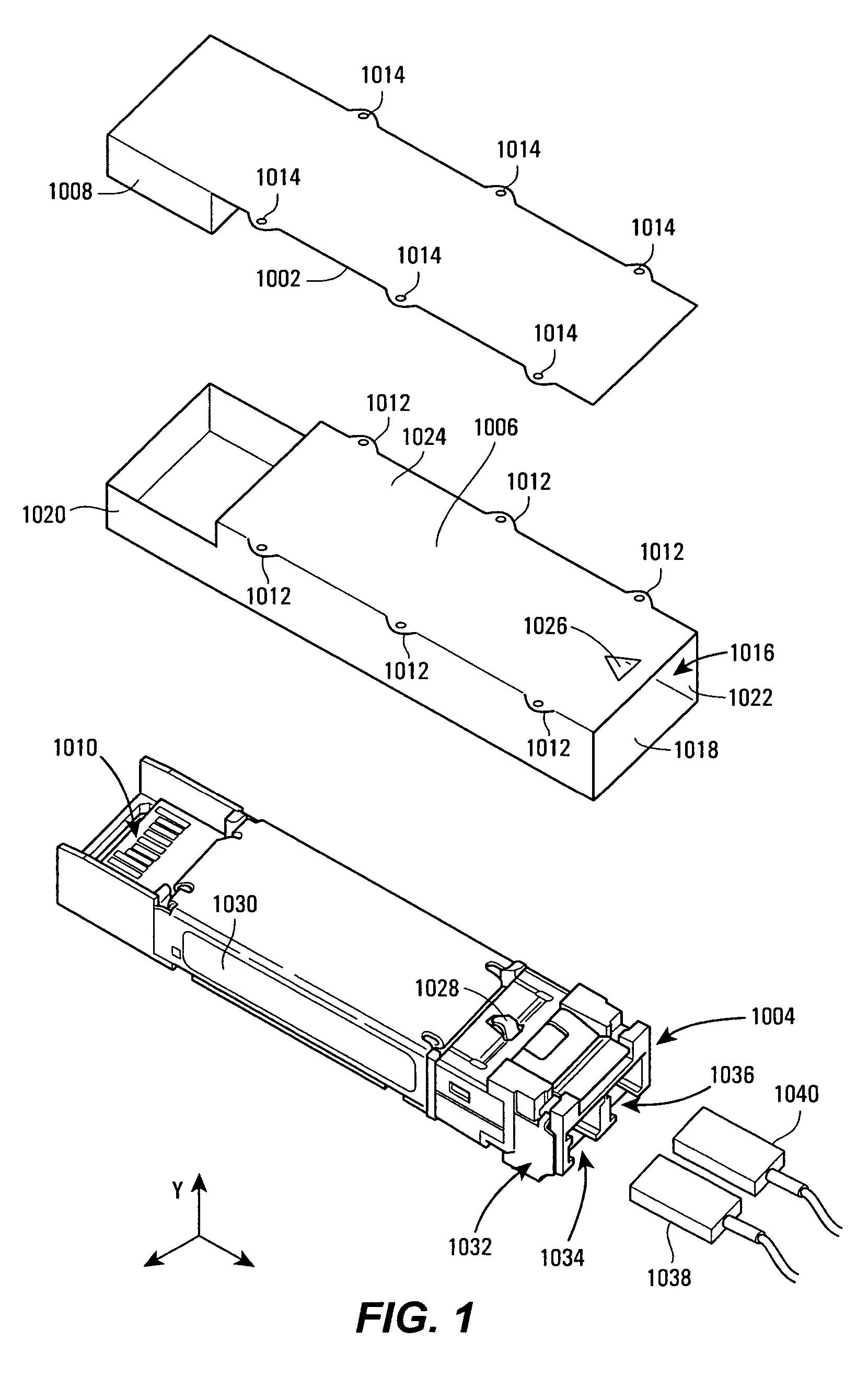 Optical module with latching/delatching mechanism
