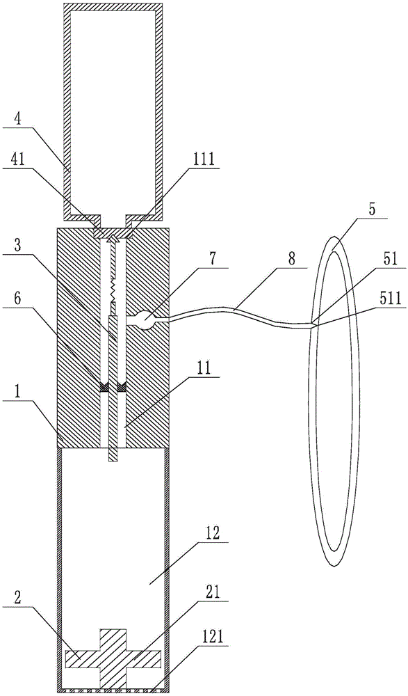 Emergency waterproof device for bearing for ship and bearing provided with device