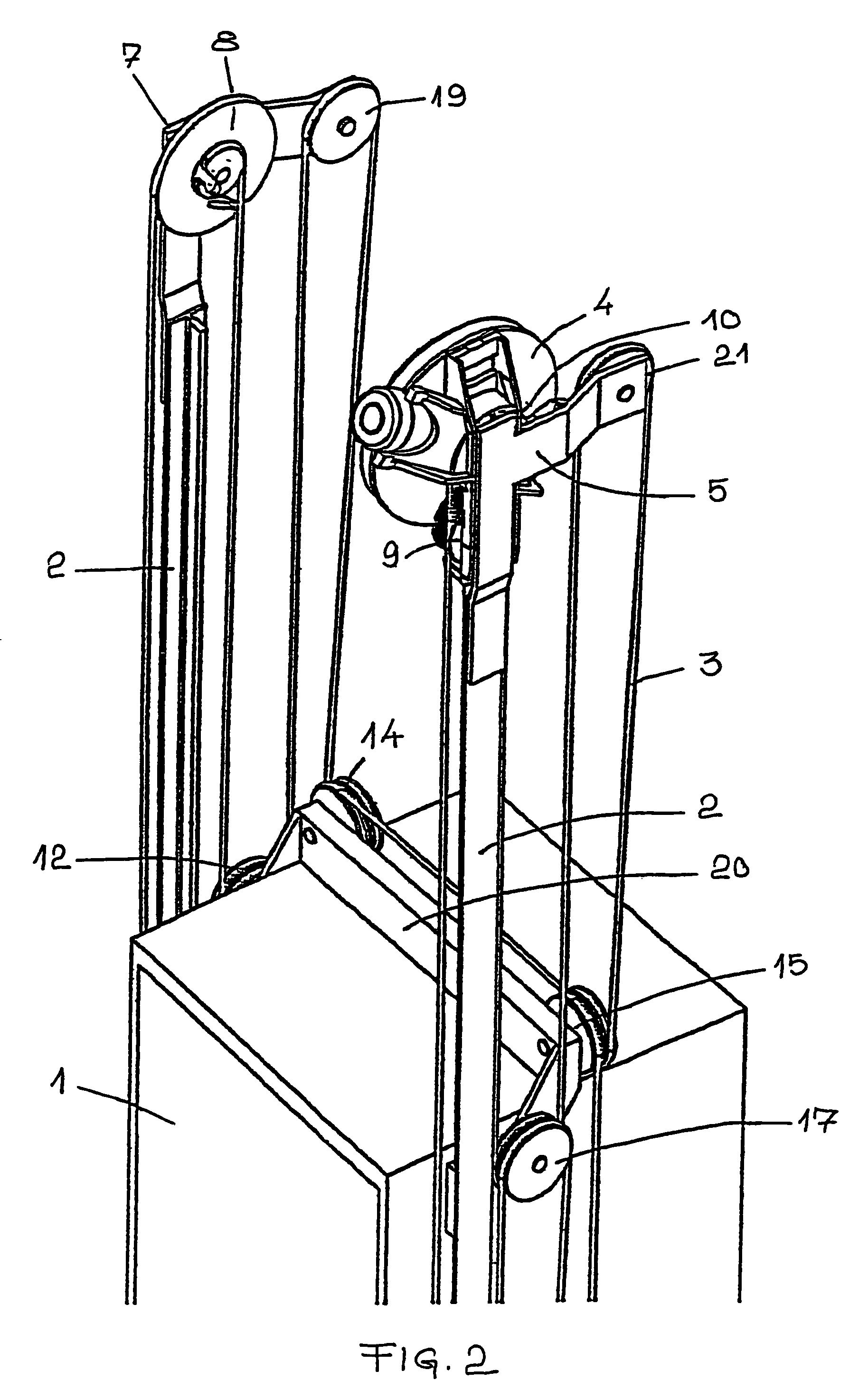 Method for installing an elevator, and elevator delivery assembly