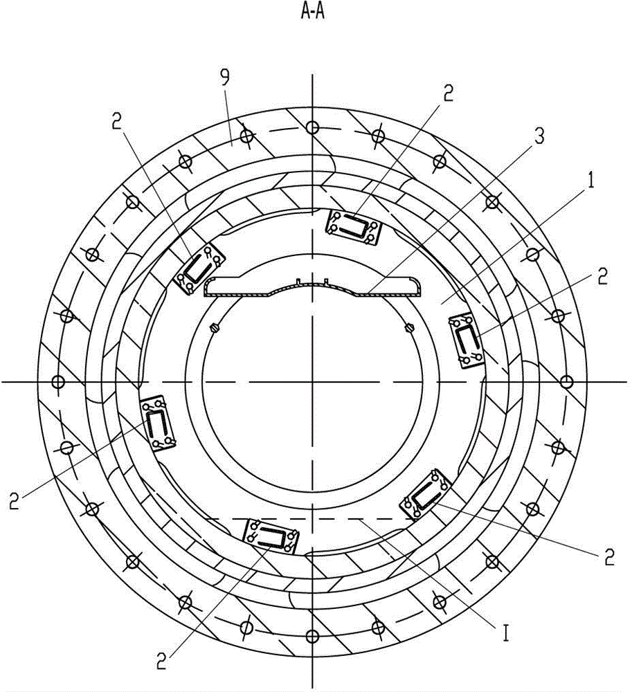 Gearbox bearing lubrication device