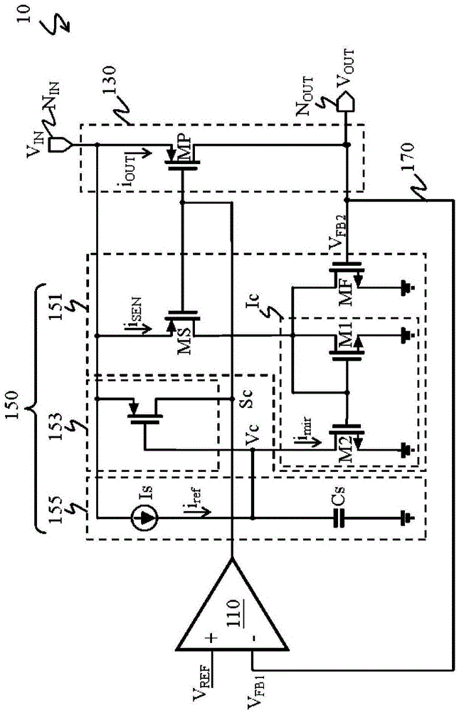 Voltage stabilizing circuit and method thereof