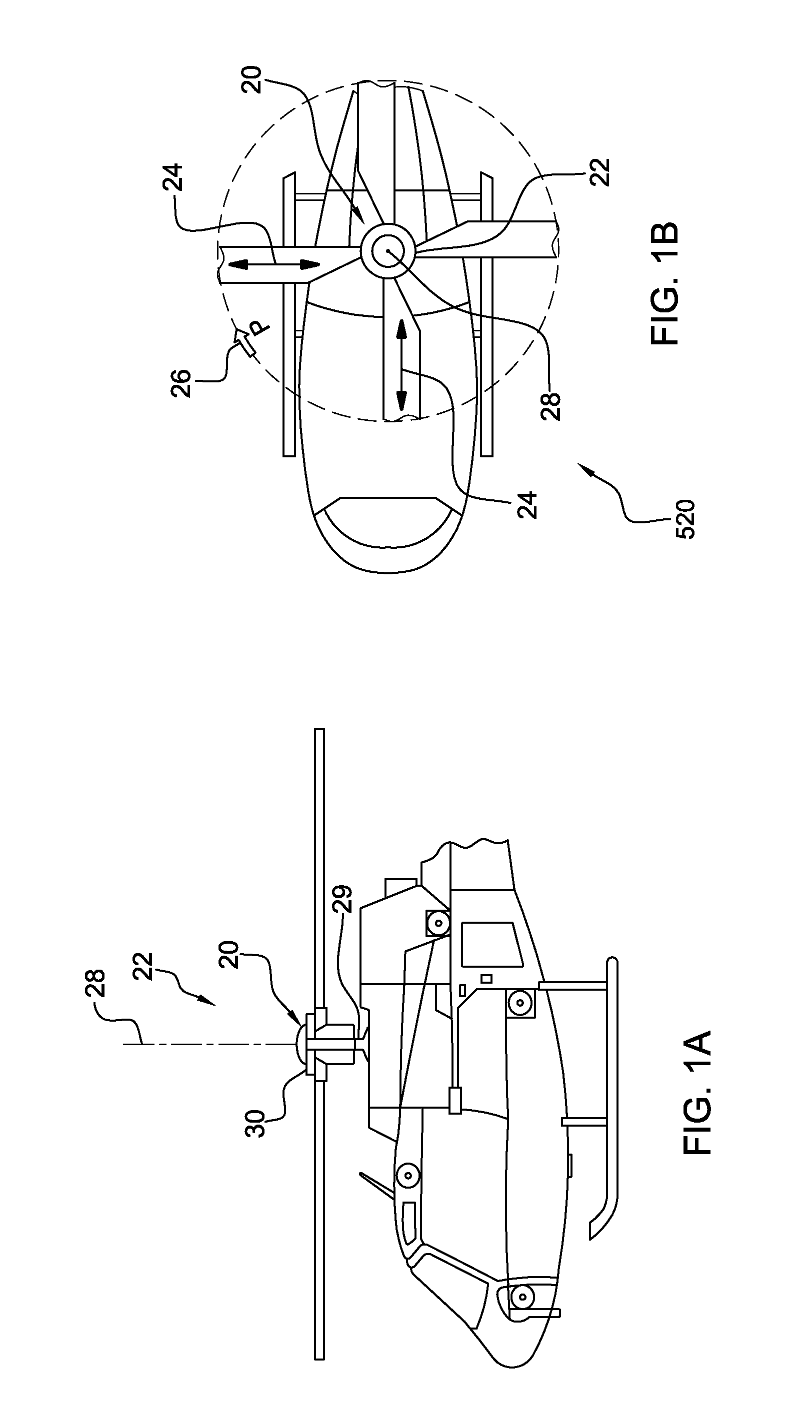 Helicopter vibration control system and rotating assembly rotary forces generators for canceling vibrations