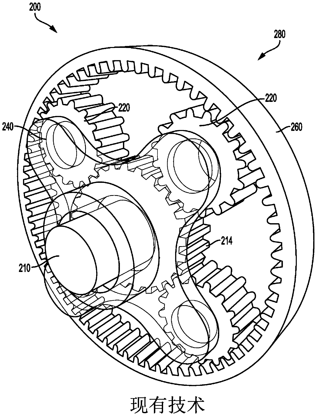 Mechanism to selectively fix or free planetary carrier of epicyclic gearbox