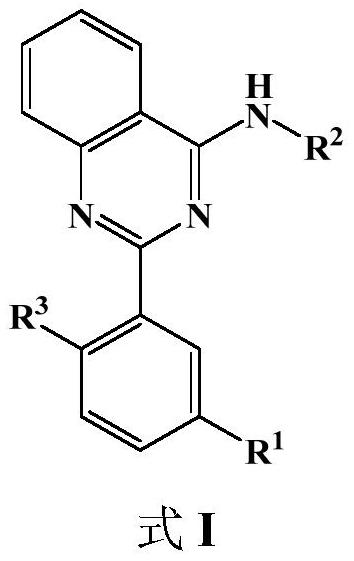 2-arylamine-4-amido quinazoline compound as well as preparation method and application thereof
