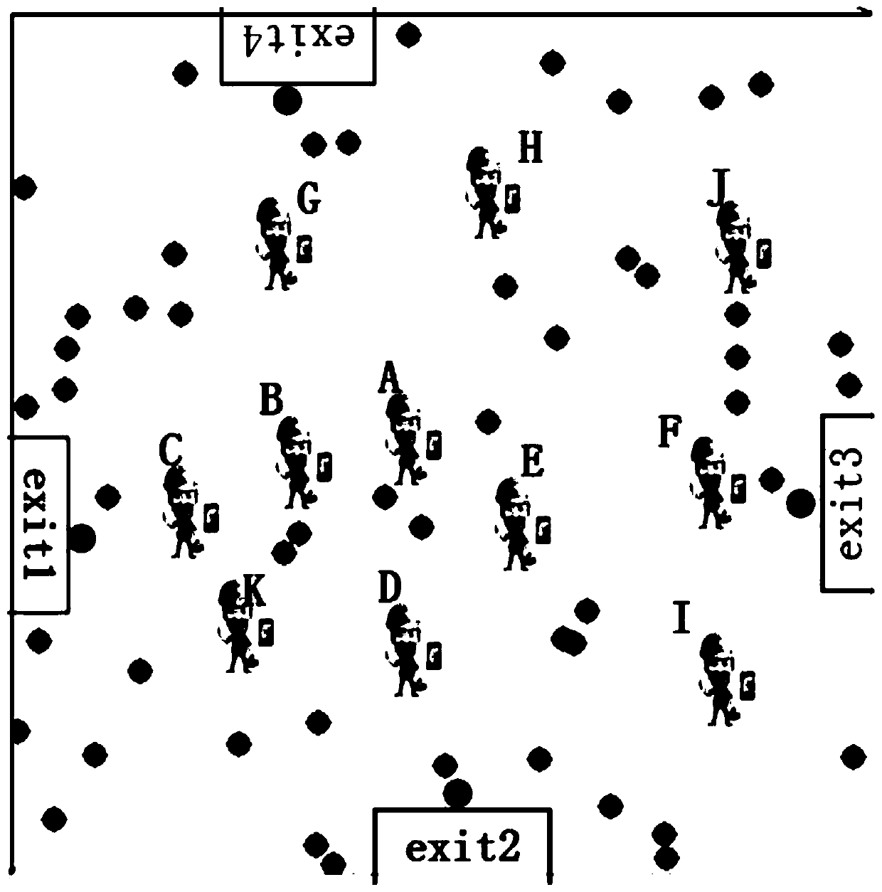 A method for emergency evacuation of personnel in poison gas leakage accidents based on collaborative perception